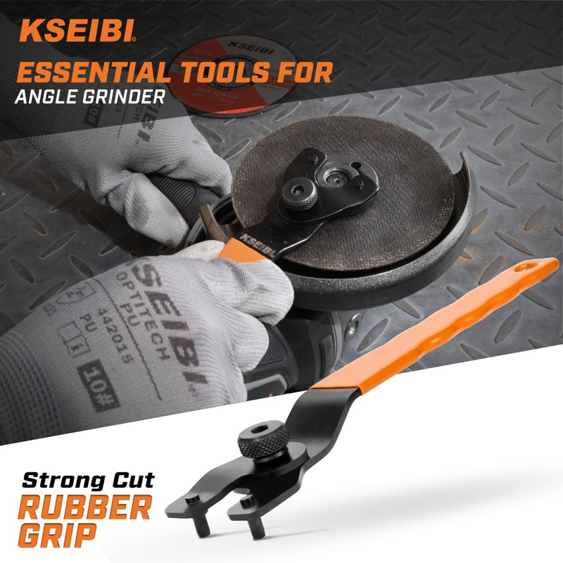 KSEIBI 689048 Universal Adjustable Pin Angle Grinder Wrench for Flange Grinder Tool Machine from 4 Inch - 9 Inch Spanner - Image 3